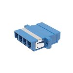 آداپتور فیبر نوری Flanged LC-LC Single-mode Quad کد Fo07120004 - تصویر 2